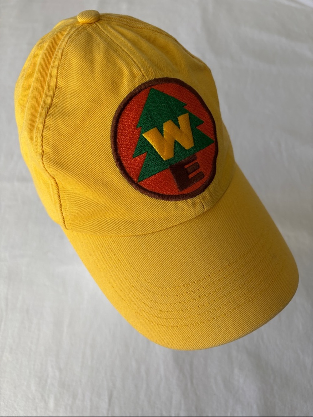 Disney “UP” Wilderness Explorer Yellow Baseball Cap with Tree Patch